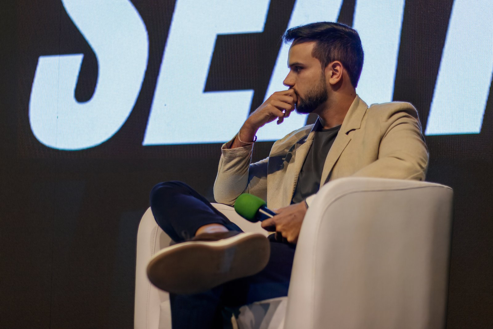 Pedro Spinelli em evento de e-commerce